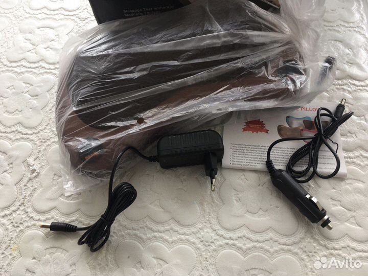 Подушка массажер. Массажер подушка Шиацу