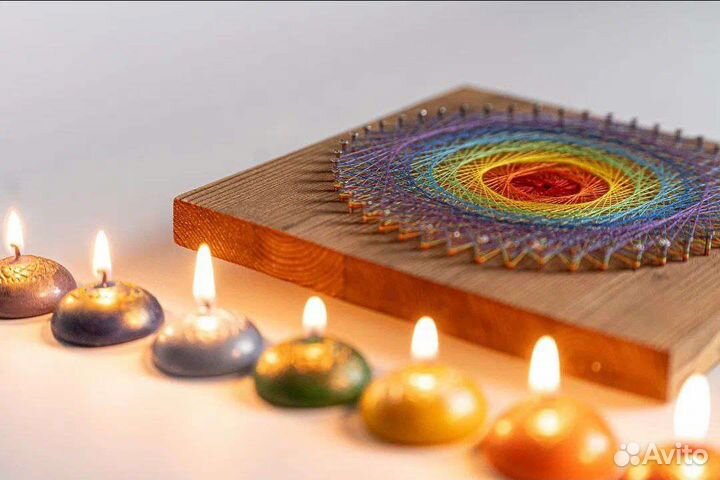 Чакровые свечи набор
