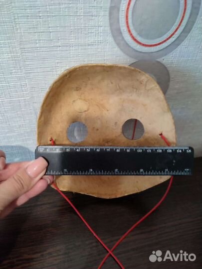 Маска карнавальная новогодняя