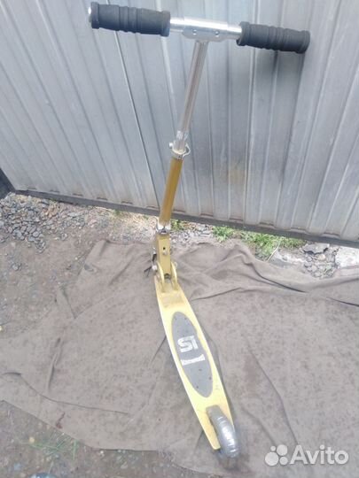 Самокат детский двухколесный бу