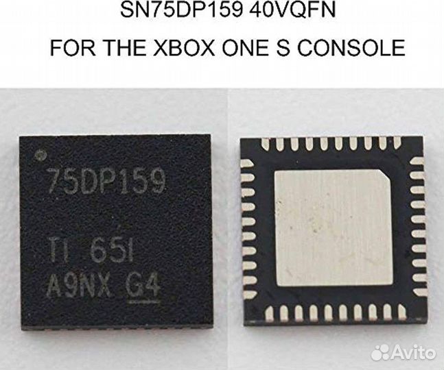 Контроллер hdmi 75DP159 40pin для Xbox One S