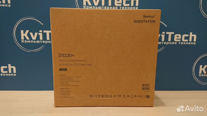 Сетевое хранилище (NAS) Synology DS220+ на заказ