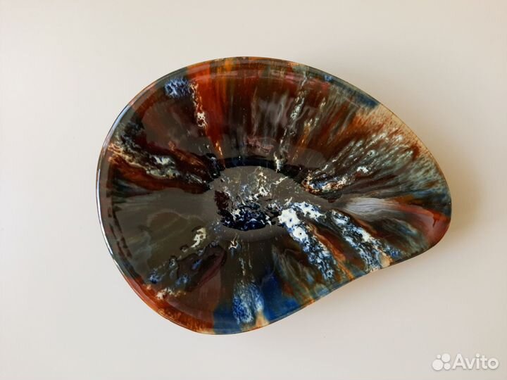 Пепельница керамическая винтаж