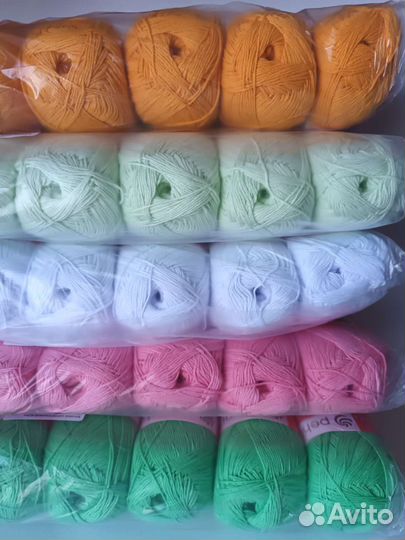 Пряжа Пехорка хлопок