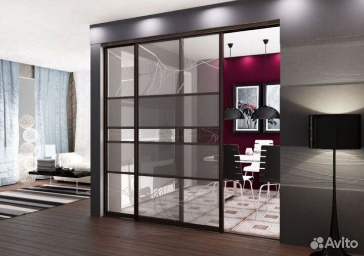 Межкомнатные перегородки. Раздвижные перегородки