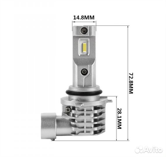 Автомобильные светодиодные лампы 9006/HB4