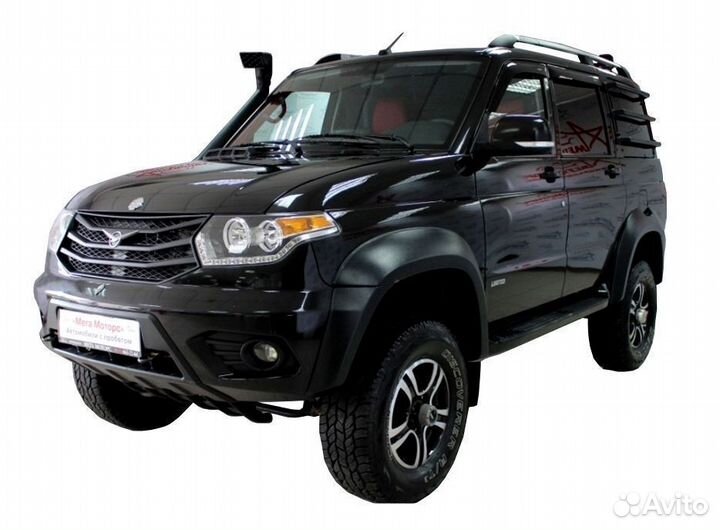 Расширители арок УАЗ Патриот 2015+ шагрень 1 бак