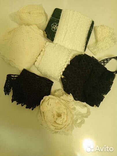 Кружево-тесьма, шитье