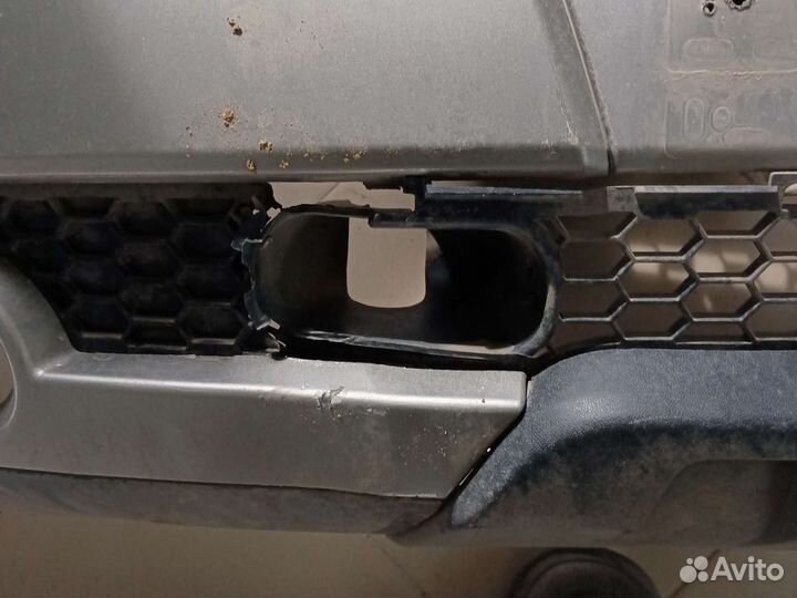 Передний бампер на chevrolet niva