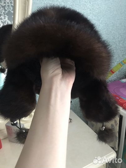 Норковая шапка