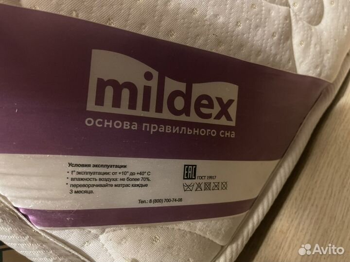 Матрас mildex 80 на 190