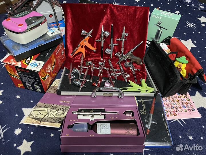 Аэрографы разные