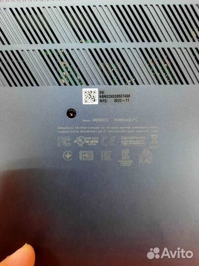 Ноутбук asus VivoBook PRO