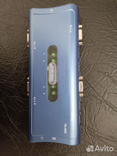 KVM переключатель trendnet TK-400 (vga+ps/2)
