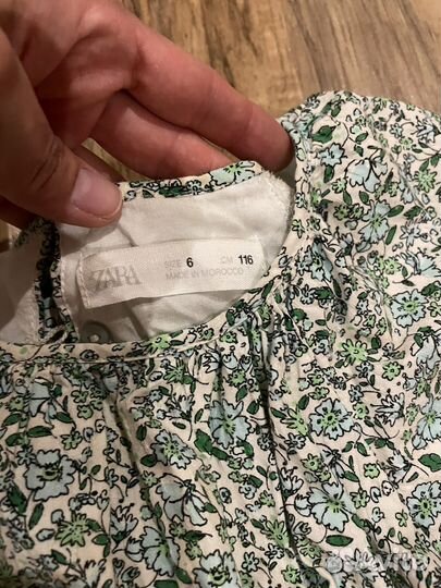 Платье для девочки zara 116