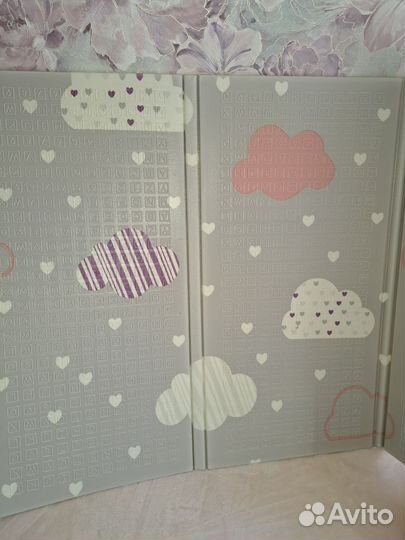 Складной детский коврик