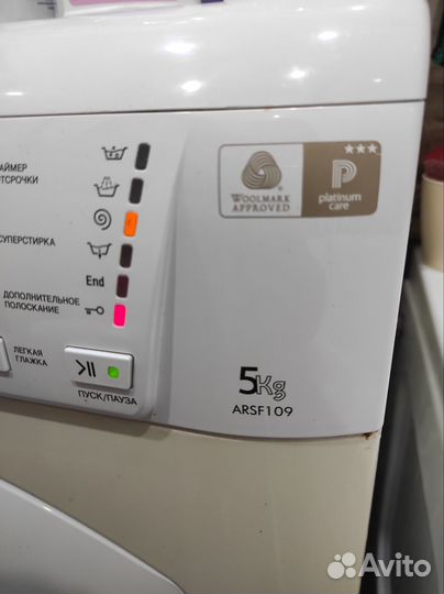 Стиральная машина hotpoint ariston