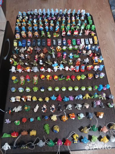 Игрушки из киндера 90х