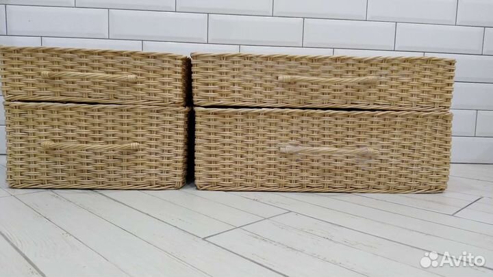 Корзина для хранения плетеная