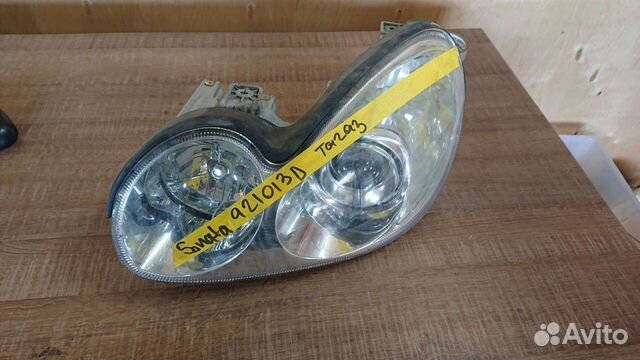 Фара левая Sonata 5 921013D000, оригинал б/у