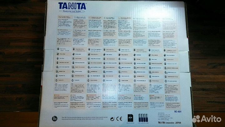 Электронные весы Tanita BC -601 для диагностики