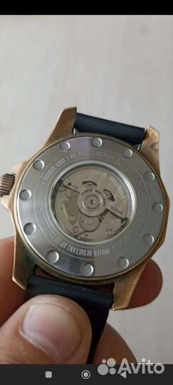 Часы vostok europe bronze бронзовые