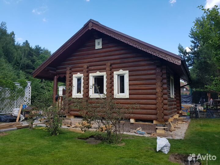Подъем дома замена венцов