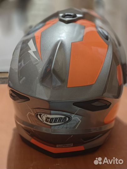 Мотошлем кроссовый