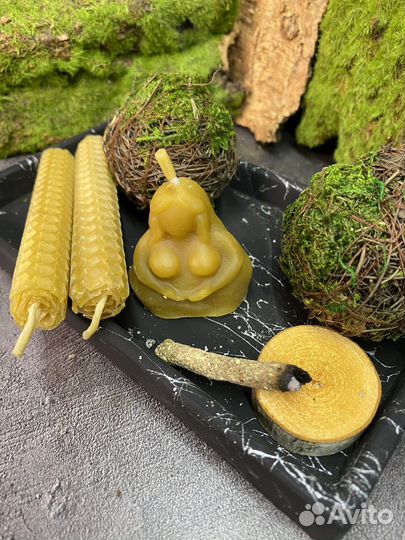 Набор магический свечей Золотая Баба