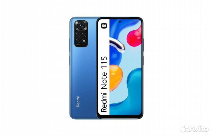 Телефон Xiaomi Redmi Note 11S 6/64GB, синий