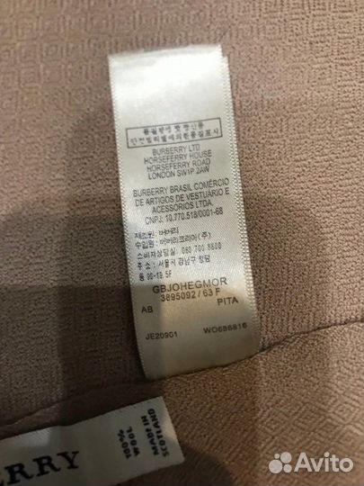 Шарф burberry оригинал