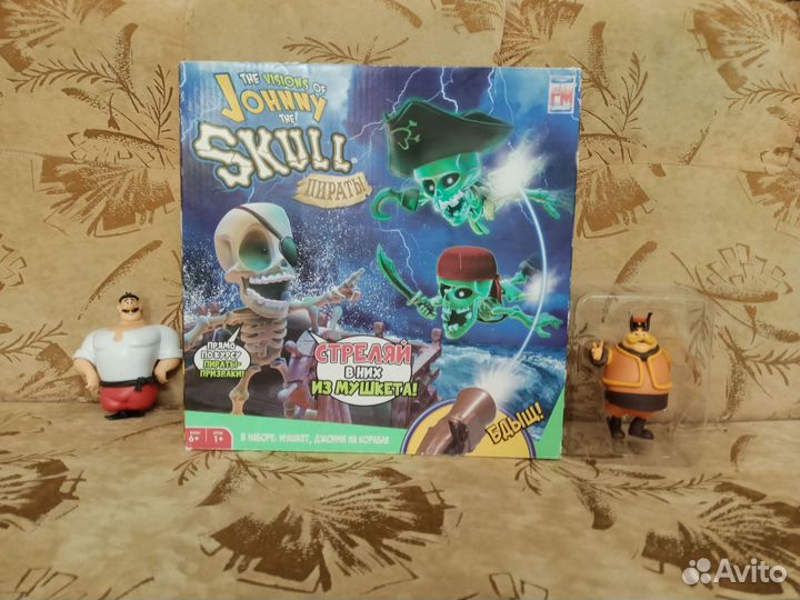 Игрушка Джонни черепок пираты, фигурки prosto toys