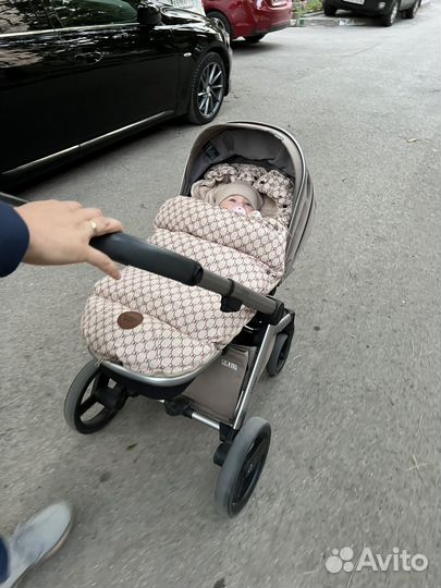 Зимний конверт в коляску