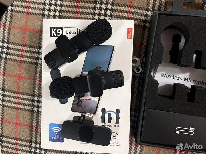 Петличный микрофон nobus K9l