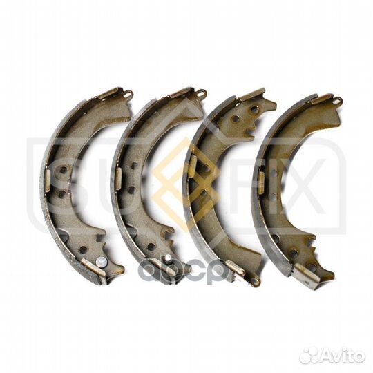 Барабанные тормозные колодки зад прав/лев S