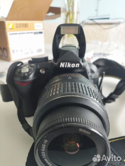 Зеркальный фотоаппарат nikon d3100