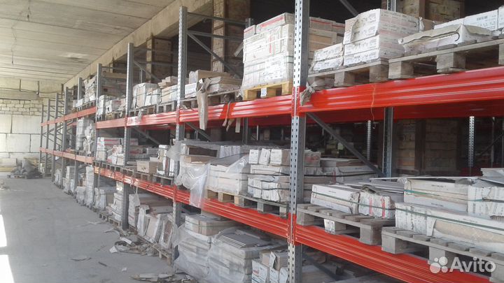 Стеллажи складские для фронтального хранения палет