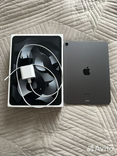 Планшет apple iPad Air 5 2022 64 GB серый