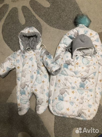 Зимний комплект на выписку