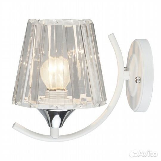 Бра hiper Lea 1х60Вт E27 белый хром