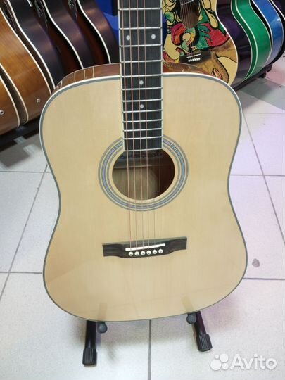 Гитара Fabio FAW801CEQ электроакустика с чехлом