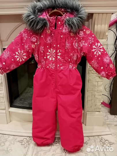 Зимний комбинезон для девочки 98 huppa