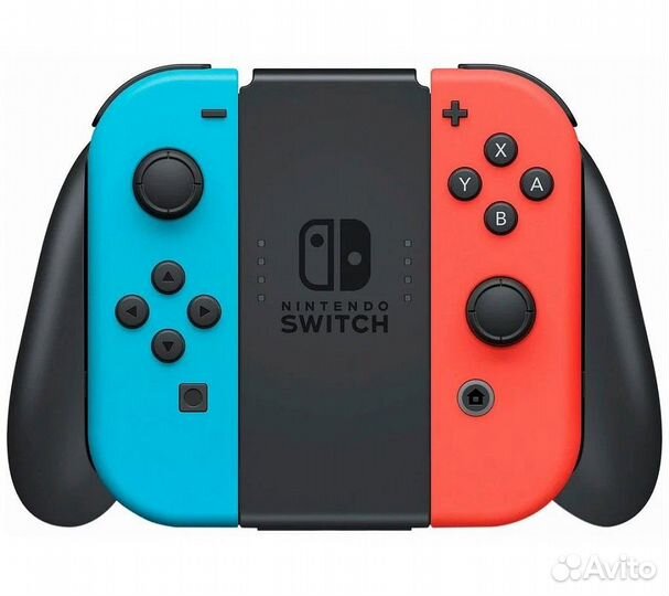 Игровая приставка Nintendo Switch oled 64 Гб, неон