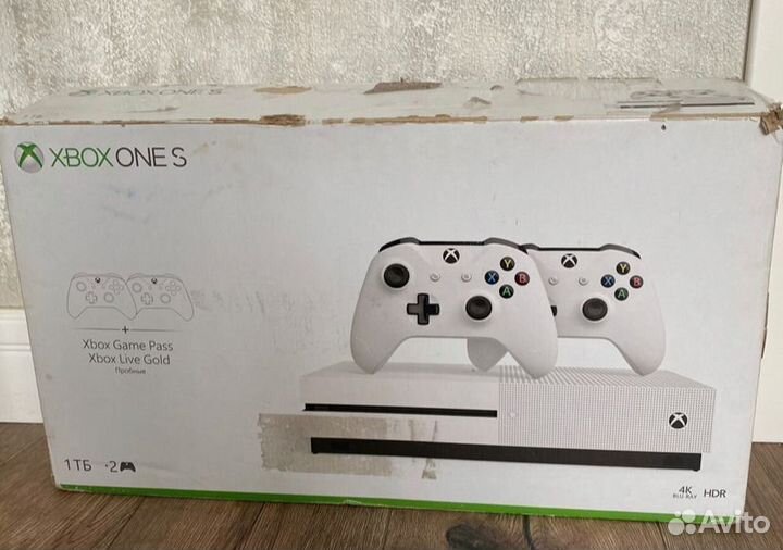 Xbox One s 1tb с играми