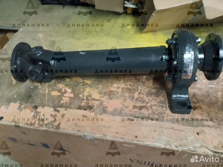 Вал карданный передний в сборе с опорой CLG835 Liu