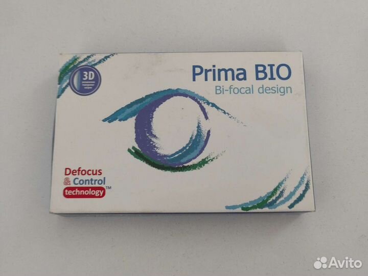 Линзы контактные prima BIO