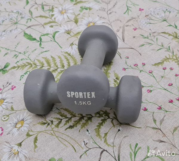 Гантели 1,5 кг sportex