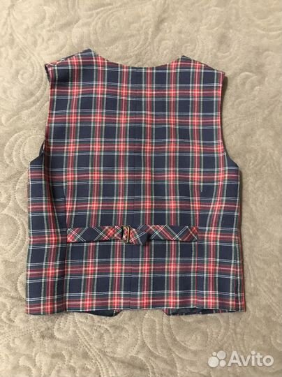 Жилетка и брюки школьные размер 122