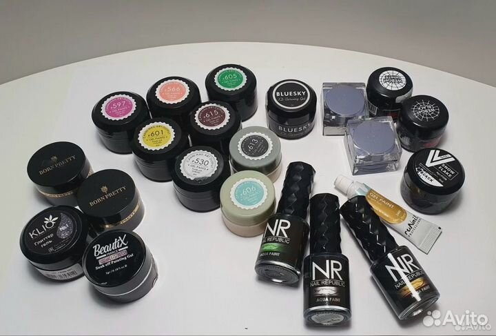 Набор для дизайна ногтей гель-краски гели капли др