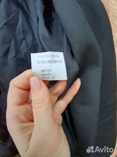 Пиджак чёрный женский 48, Турция